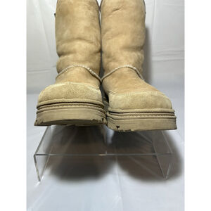 CABELA'S WINTER SUEDE BOOTS SIZE 6 SHEARLING STYE